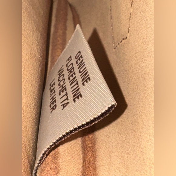 Boldrini Selleria Olive color envelope Italian clutch. - Picture 2 of 9